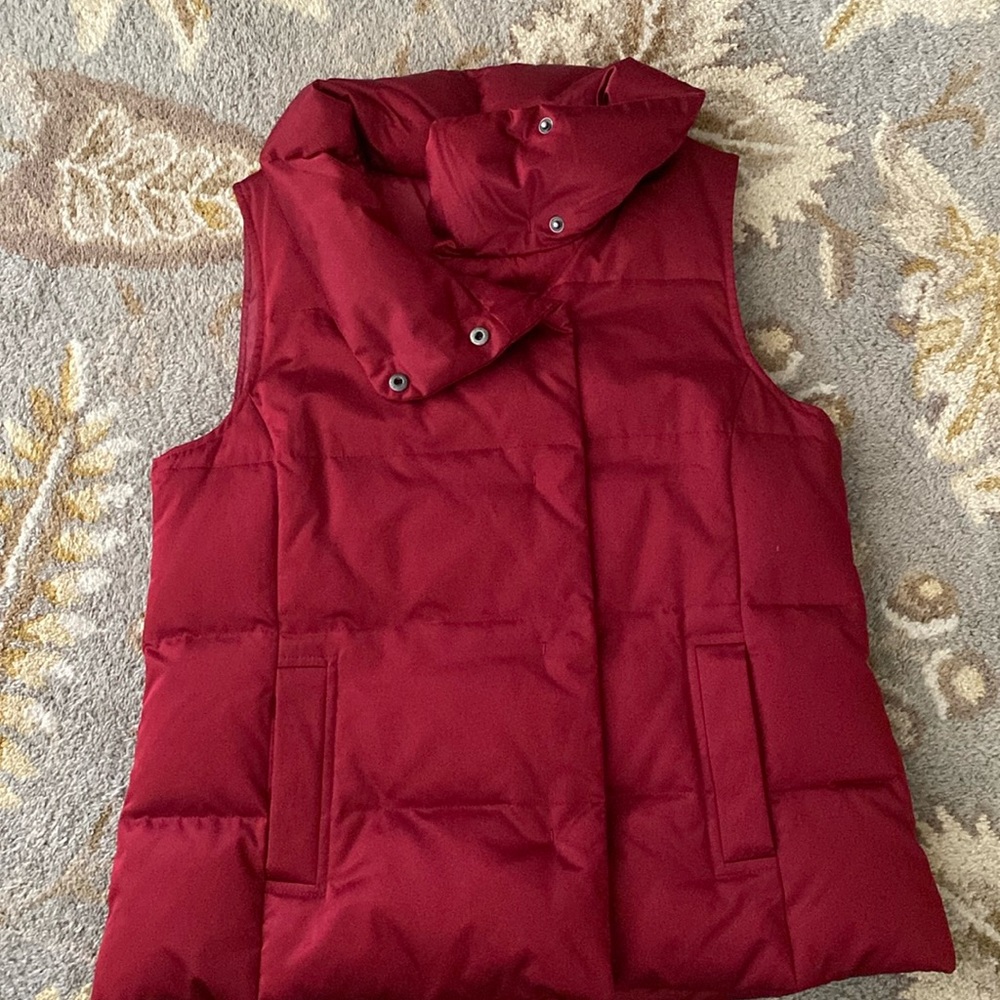 Jjill puffy vest size small petite